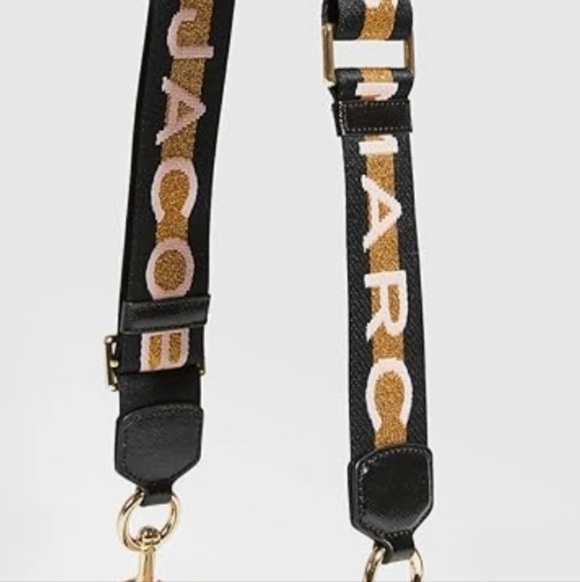 MARC JACOBS Black Multi Small Logo strap Snapshot Camera Crossbody B… - Picture 5 of 5